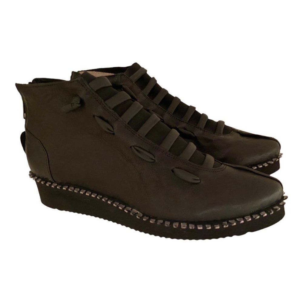 Papucei New Women’s Boots Azola Black Leather